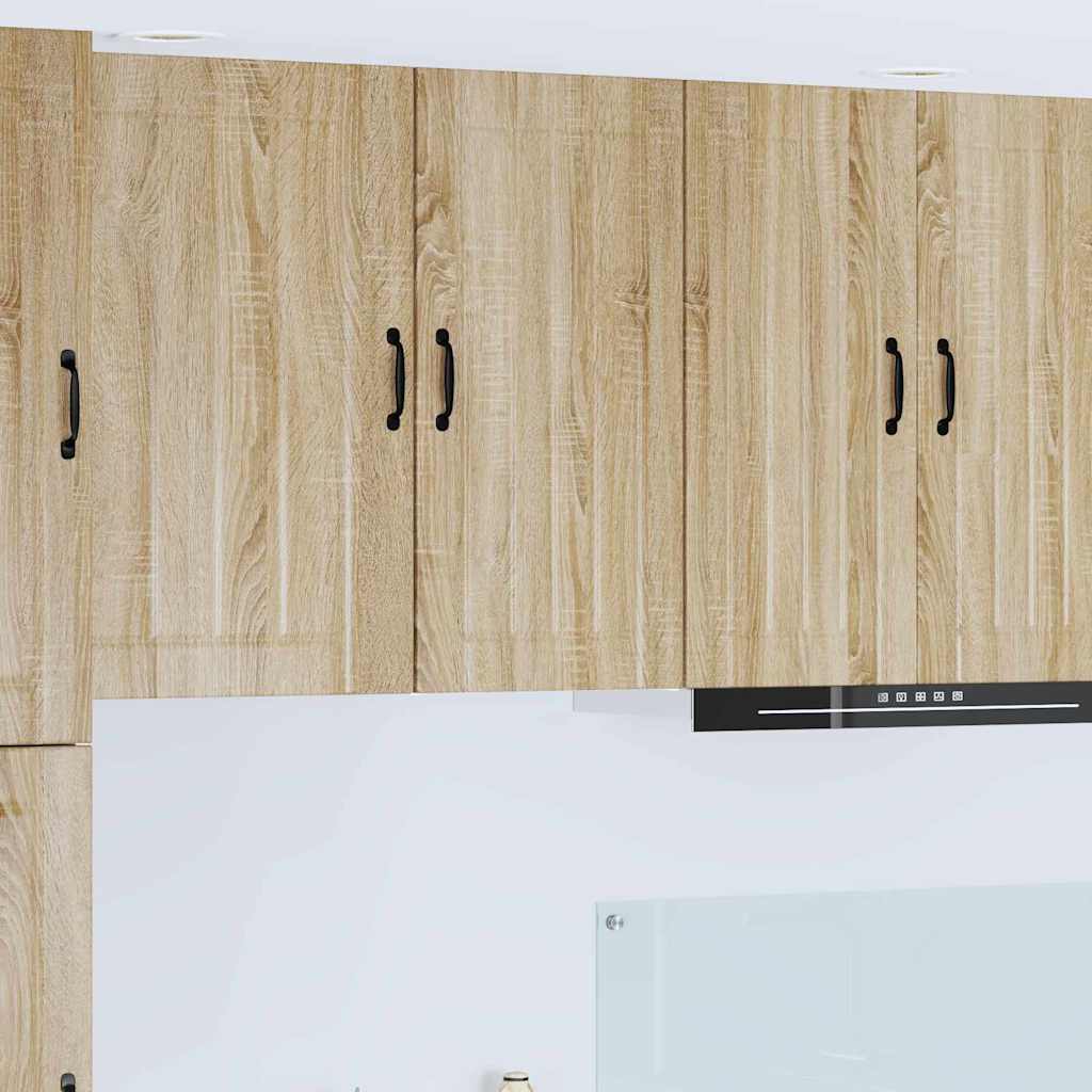 Kitchen Wall Cabinet Sonoma Oak 40 x 31 x 80 cm Engineered Wood
