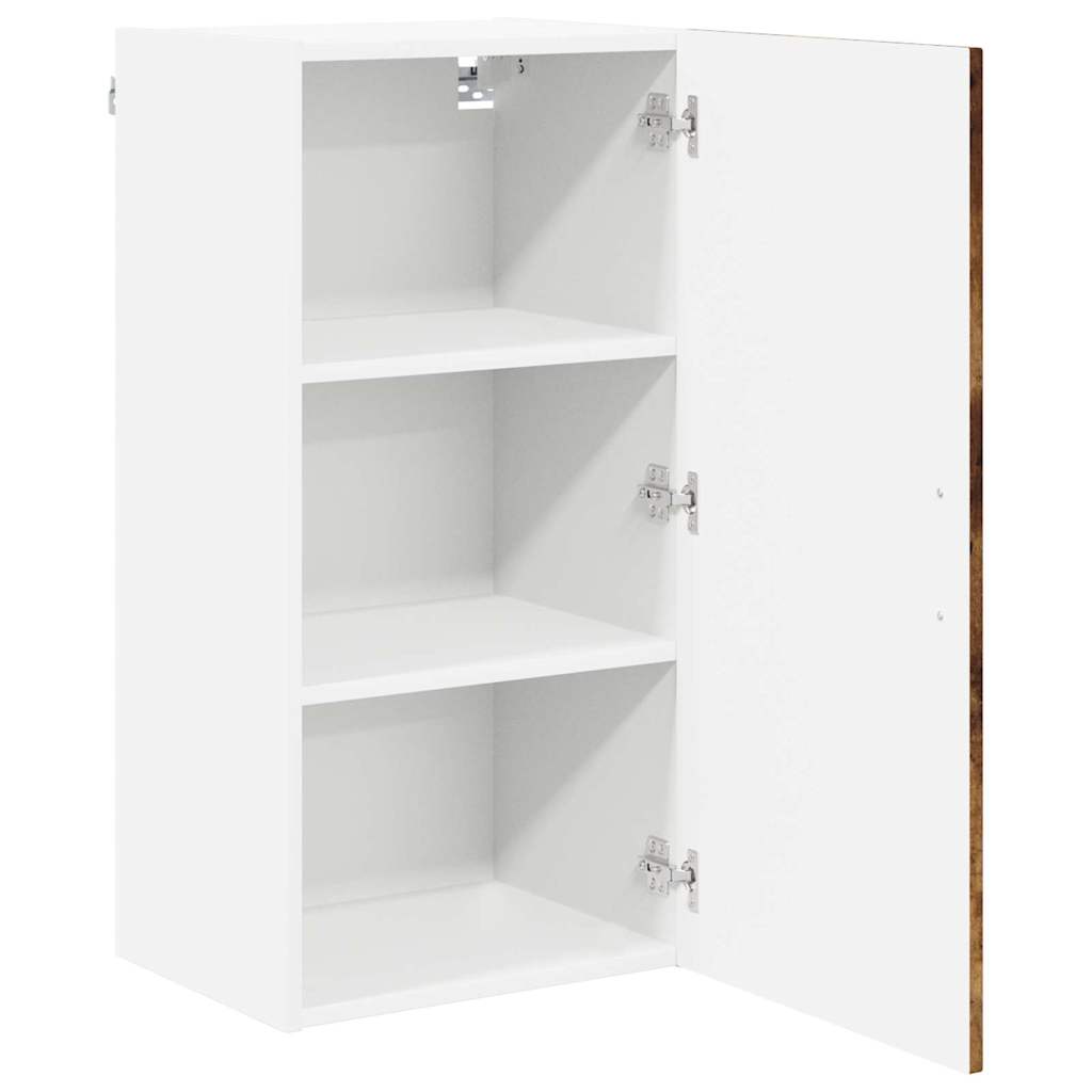 Kitchen Wall Cabinet Smoked Oak 40 x 31 x 80 cm Engineered Wood