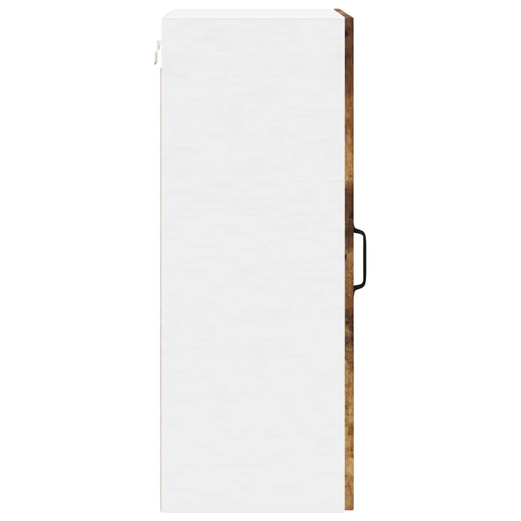 Kitchen Wall Cabinet Smoked Oak 40 x 31 x 80 cm Engineered Wood