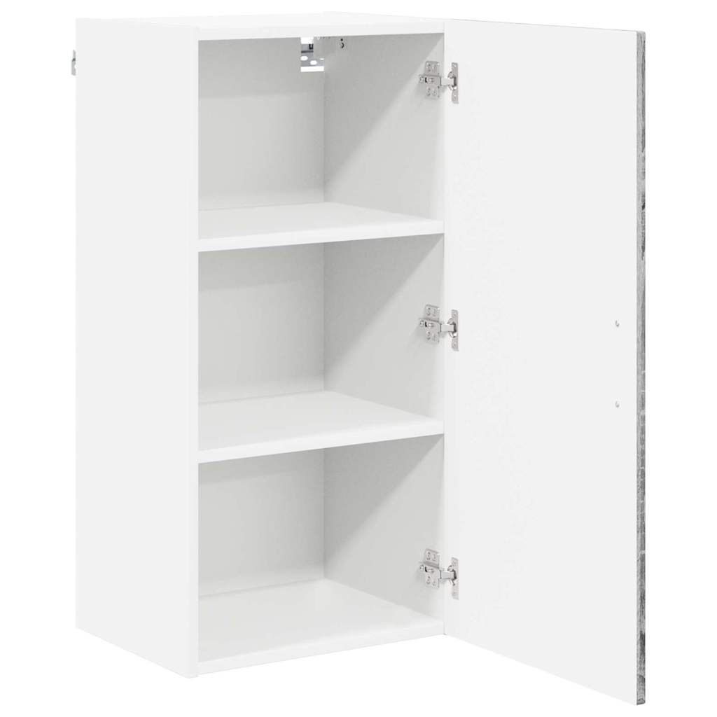 Kitchen Wall Cabinet with Shelf Grey Sonoma 40 x 31 x 80 cm