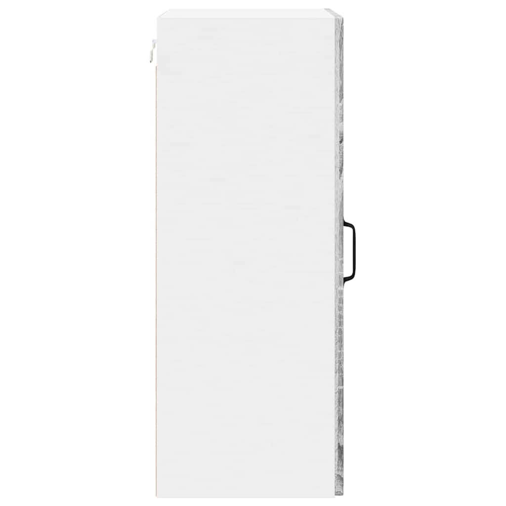 Kitchen Wall Cabinet with Shelf Grey Sonoma 40 x 31 x 80 cm