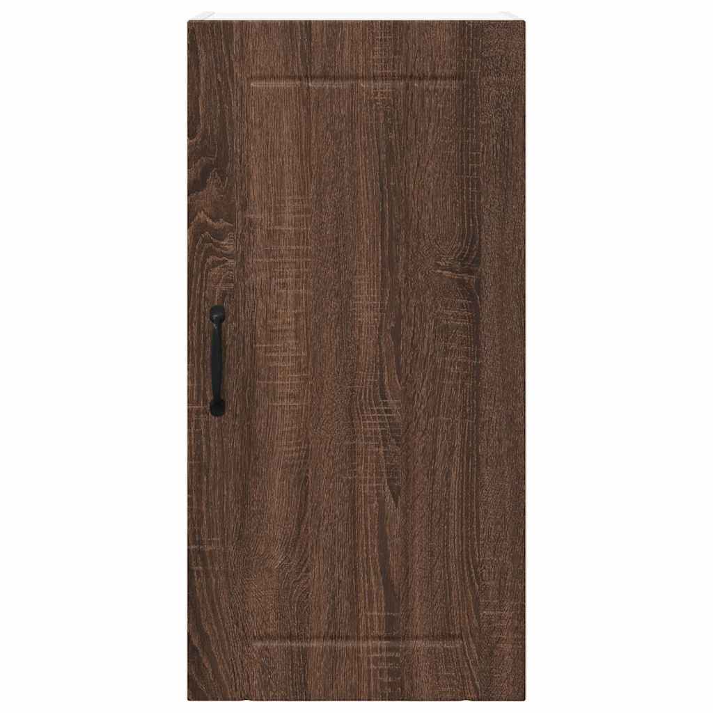 Kitchen Wall Cabinet Brown Oak 40 x 31 x 80 cm Engineered Wood