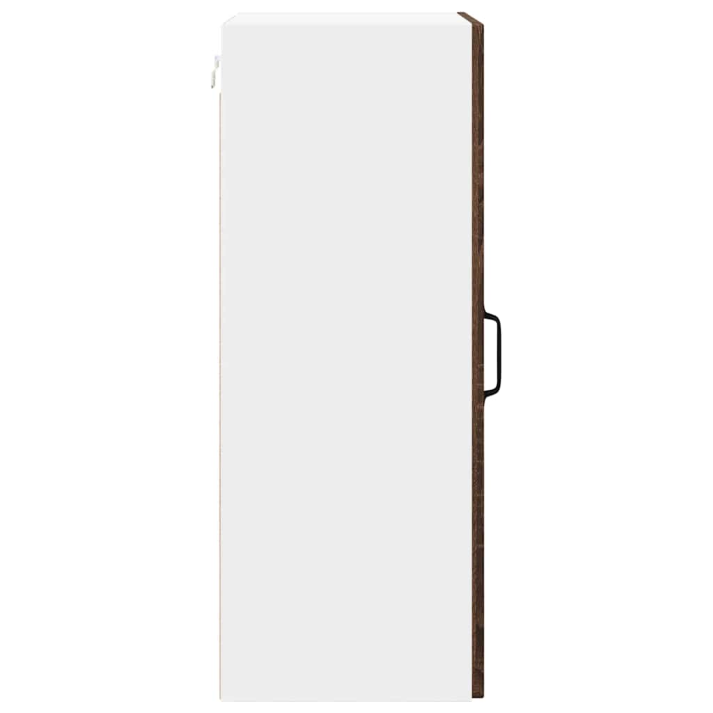 Kitchen Wall Cabinet Brown Oak 40 x 31 x 80 cm Engineered Wood