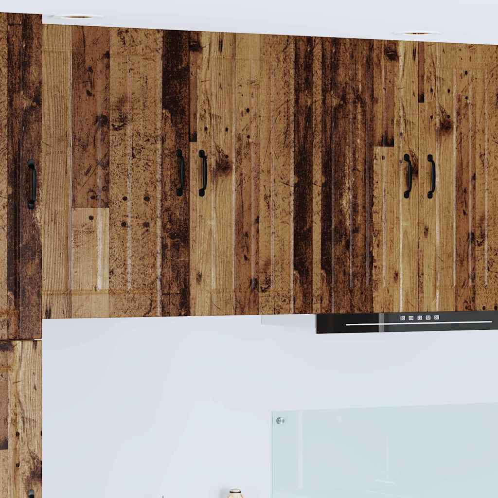 Kitchen Wall Cabinet Old Wood 40 x 31 x 80 cm Engineered Wood