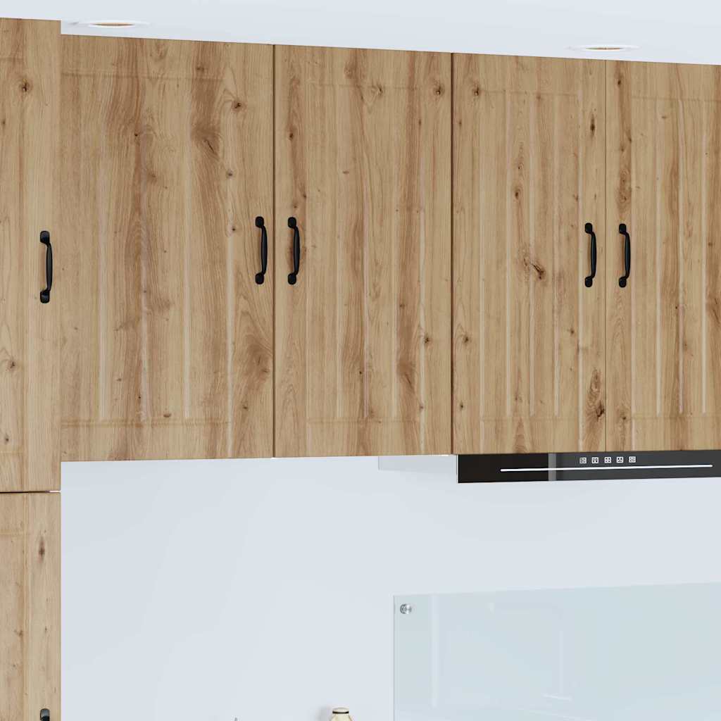 Kitchen Wall Cabinet with Shelf Artisan Oak 40 x 31 x 80 cm