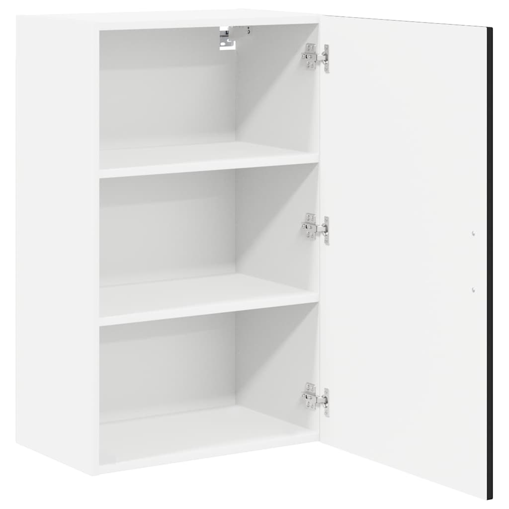 Kitchen Wall Cabinet Black 50 x 31 x 80 cm Engineered Wood