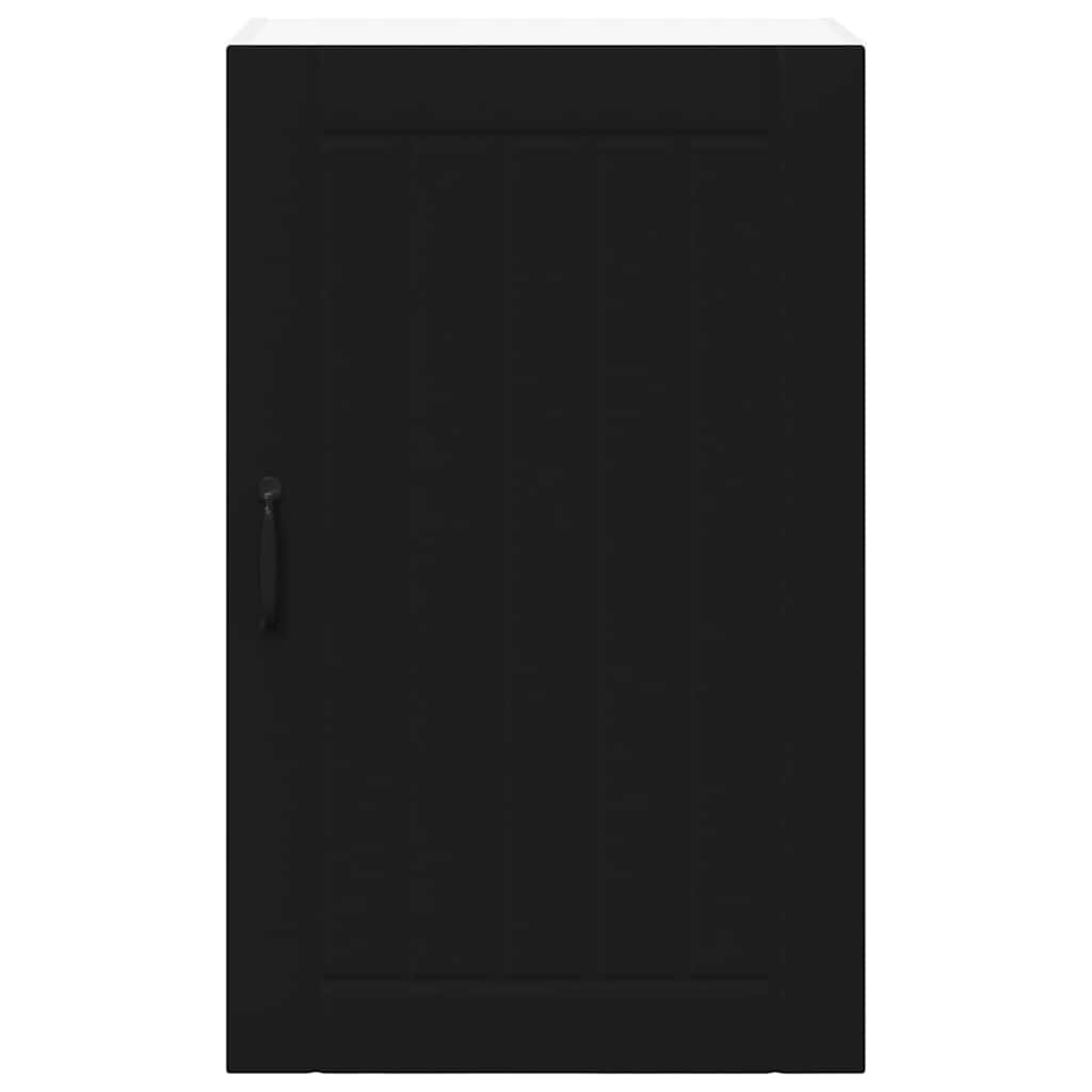 Kitchen Wall Cabinet Black 50 x 31 x 80 cm Engineered Wood
