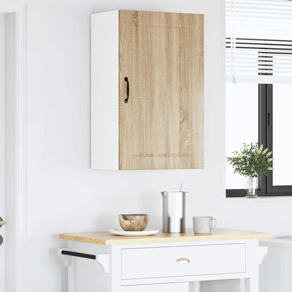 Kitchen Wall Cabinet Sonoma Oak 50 x 31 x 80 cm Engineered Wood