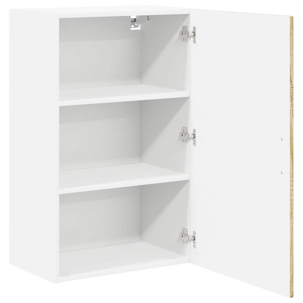 Kitchen Wall Cabinet Sonoma Oak 50 x 31 x 80 cm Engineered Wood
