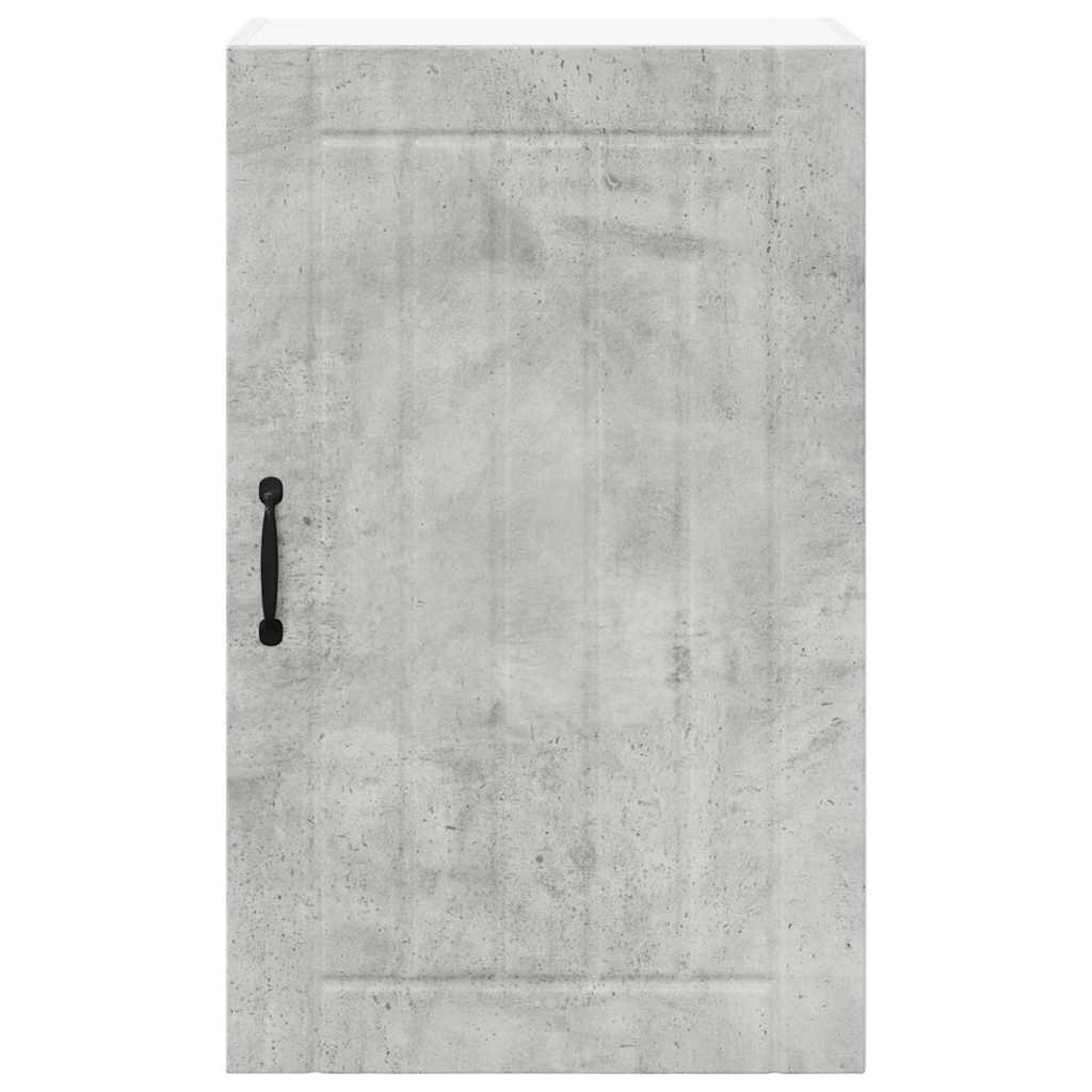 Kitchen Wall Cabinet with Shelf Concrete Grey 50 x 31 x 80 cm