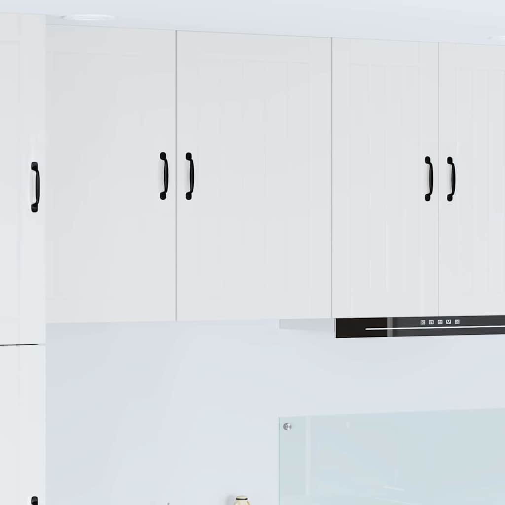 Kitchen Wall Cabinet High Gloss White 50 x 31 x 80 cm