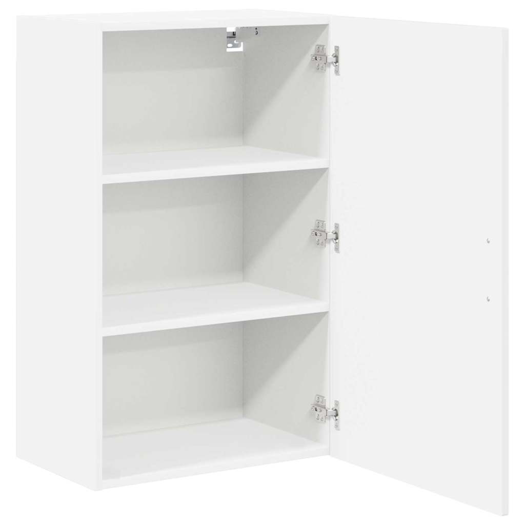 Kitchen Wall Cabinet High Gloss White 50 x 31 x 80 cm