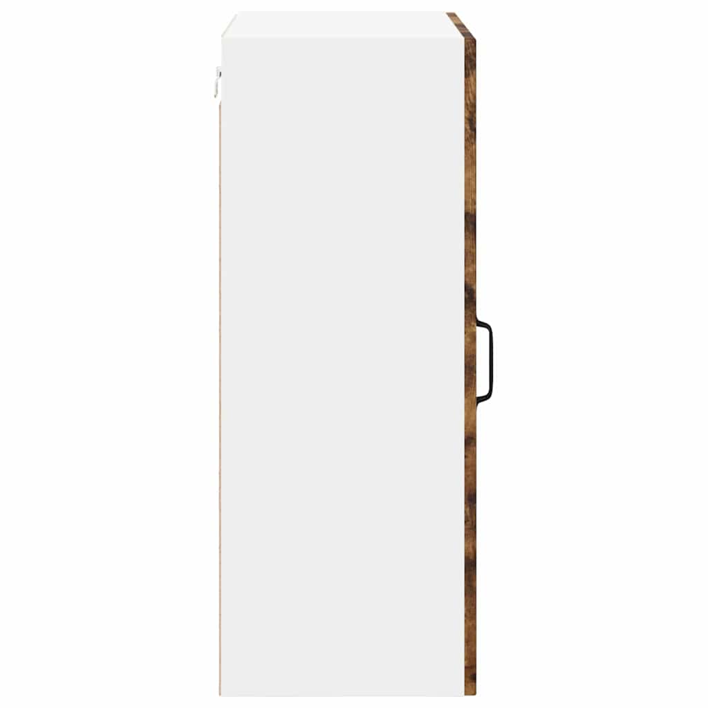 Kitchen Wall Cabinet Smoked Oak 50 x 31 x 80 cm Engineered Wood