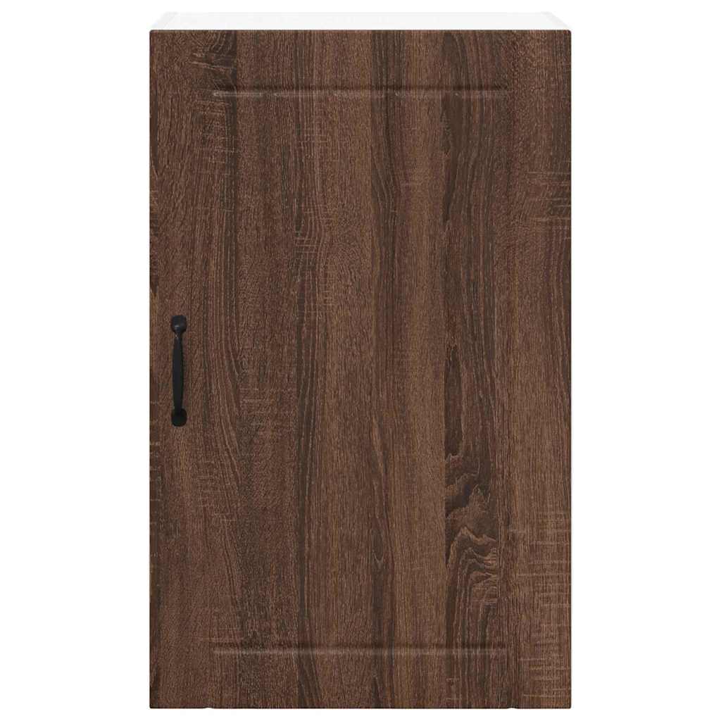 Kitchen Wall Cabinet Brown Oak 50 x 31 x 80 cm Engineered Wood