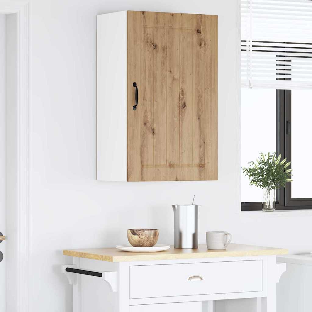 Kitchen Wall Cabinet with Shelf Artisan Oak 50 x 31 x 80 cm