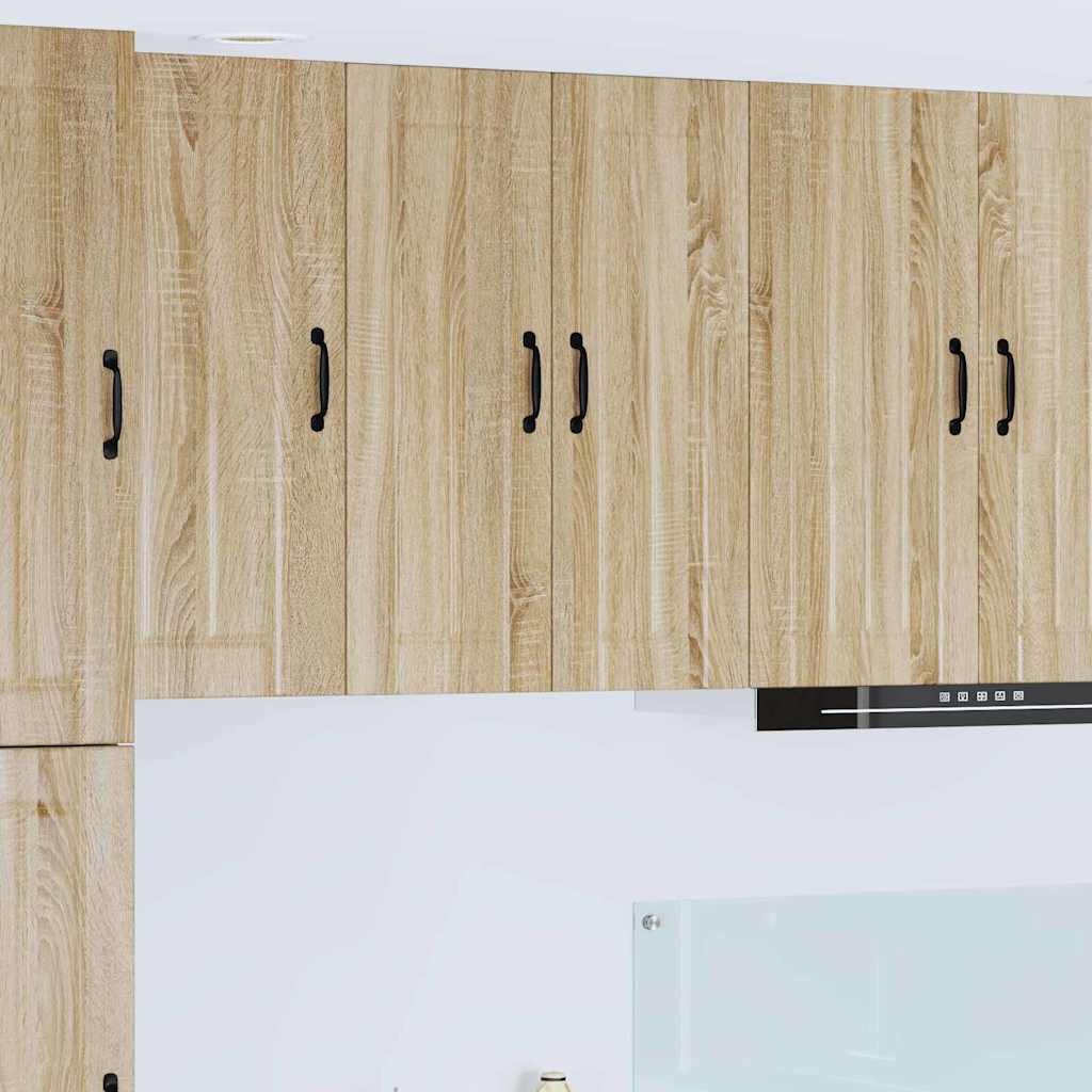 Kitchen Wall Cabinet Sonoma Oak 60 x 31 x 80 cm Engineered Wood