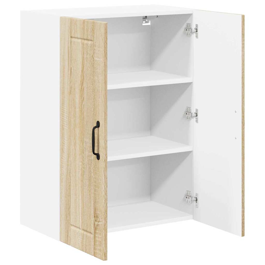 Kitchen Wall Cabinet Sonoma Oak 60 x 31 x 80 cm Engineered Wood