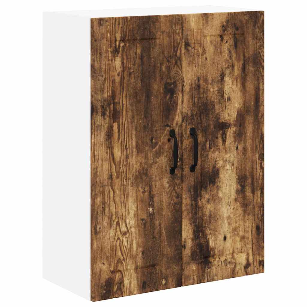 Kitchen Wall Cabinet Smoked Oak 60 x 31 x 80 cm Engineered Wood