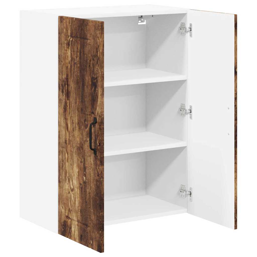 Kitchen Wall Cabinet Smoked Oak 60 x 31 x 80 cm Engineered Wood