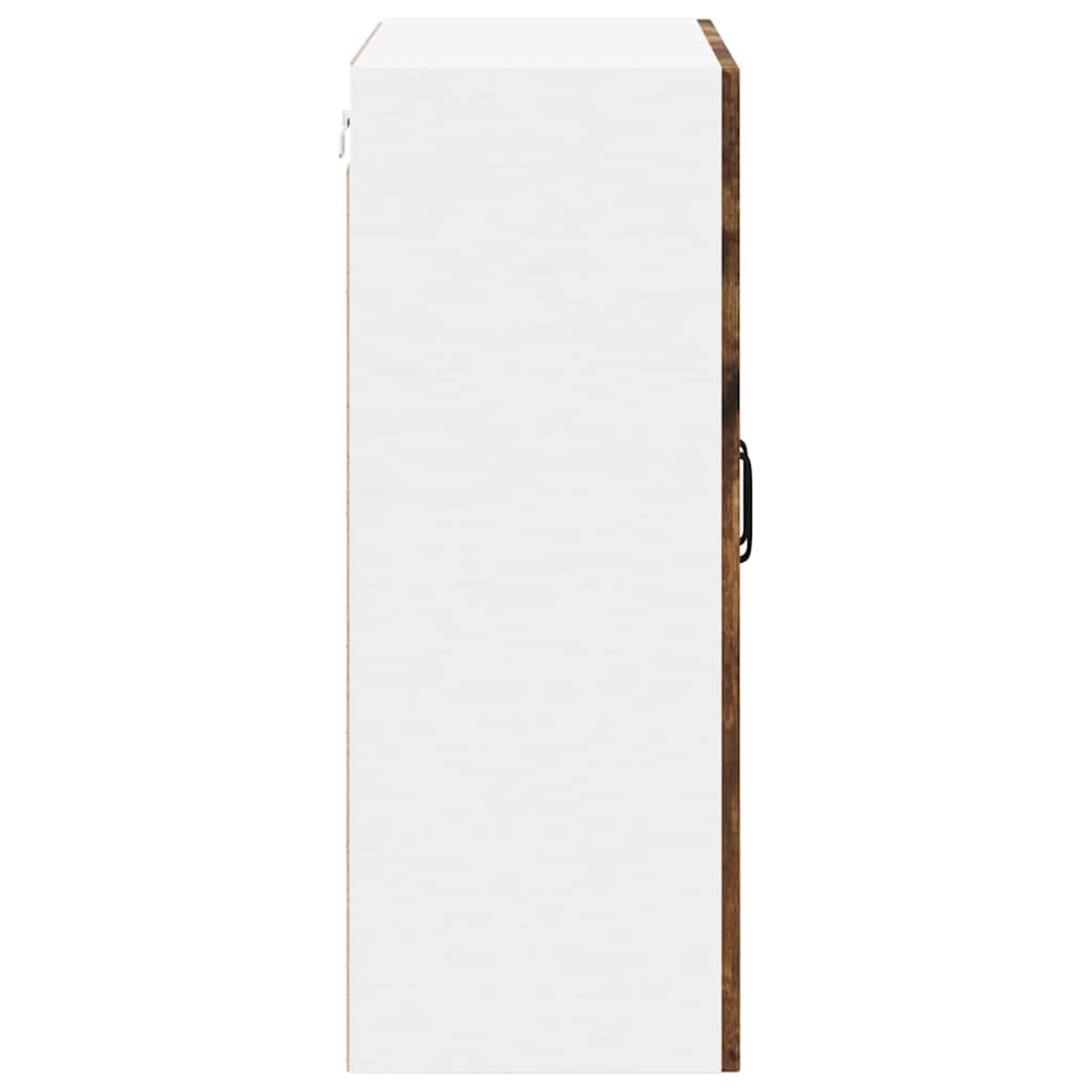 Kitchen Wall Cabinet Smoked Oak 60 x 31 x 80 cm Engineered Wood