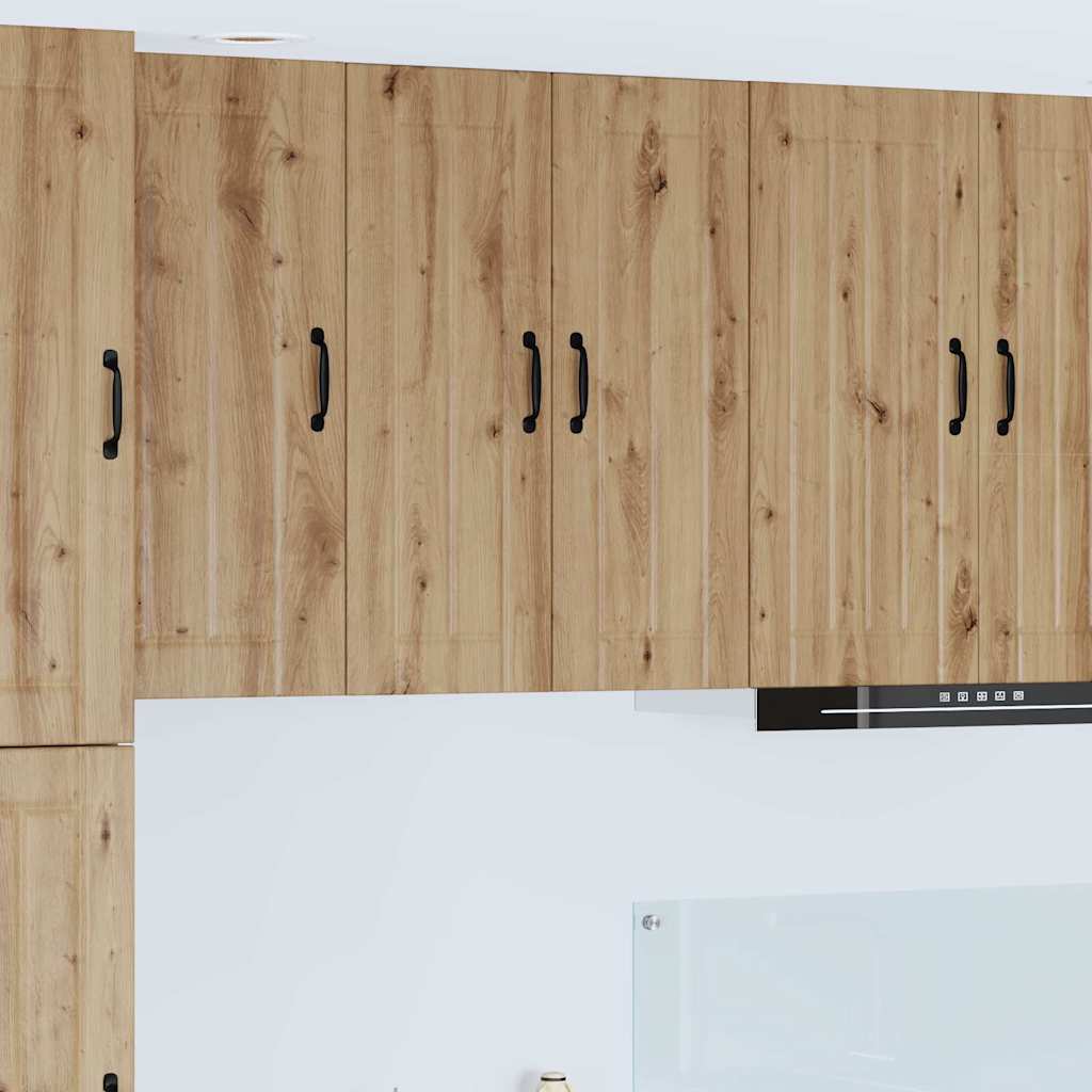 Kitchen Wall Cabinet with Shelf Artisan Oak 60 x 31 x 80 cm