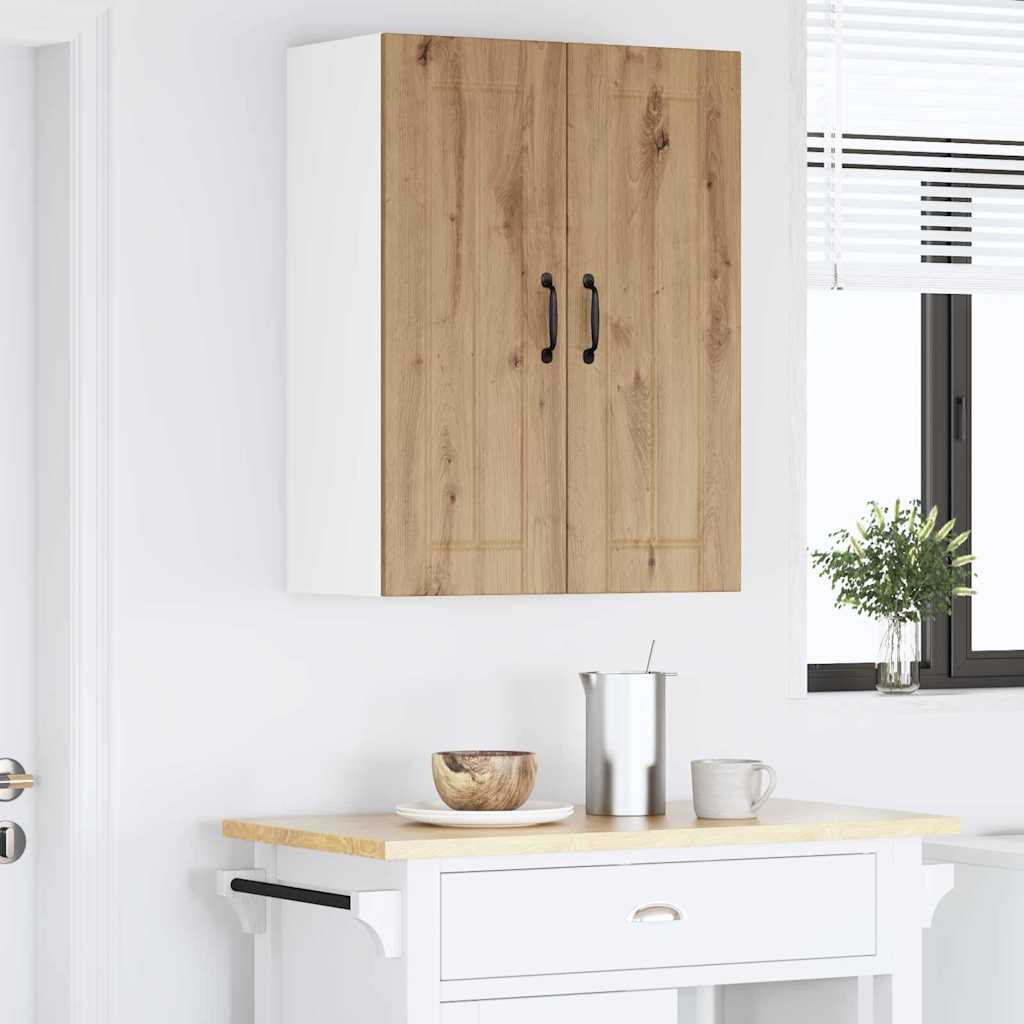 Kitchen Wall Cabinet with Shelf Artisan Oak 60 x 31 x 80 cm