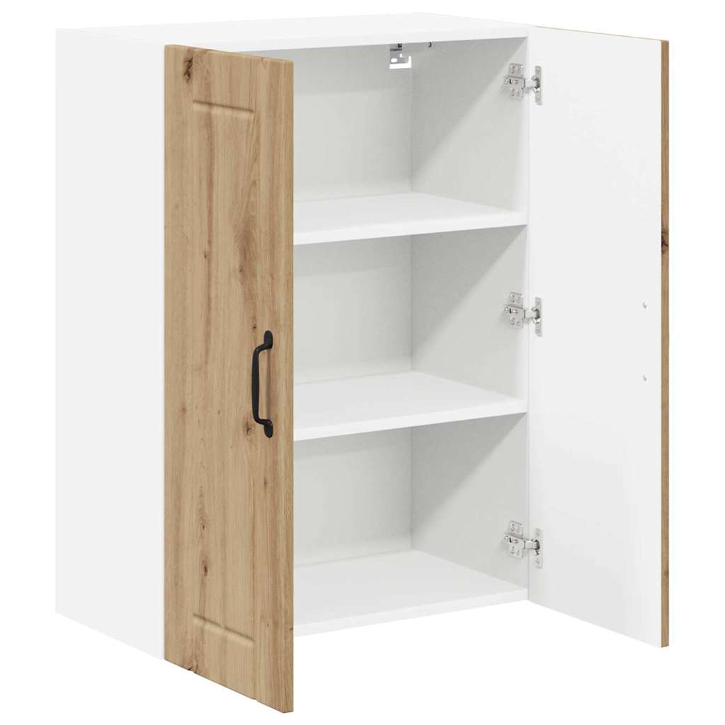 Kitchen Wall Cabinet with Shelf Artisan Oak 60 x 31 x 80 cm