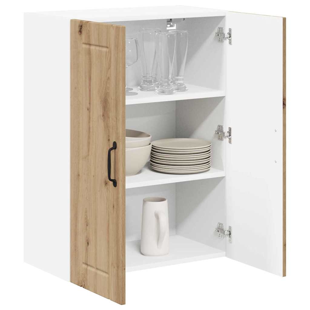 Kitchen Wall Cabinet with Shelf Artisan Oak 60 x 31 x 80 cm