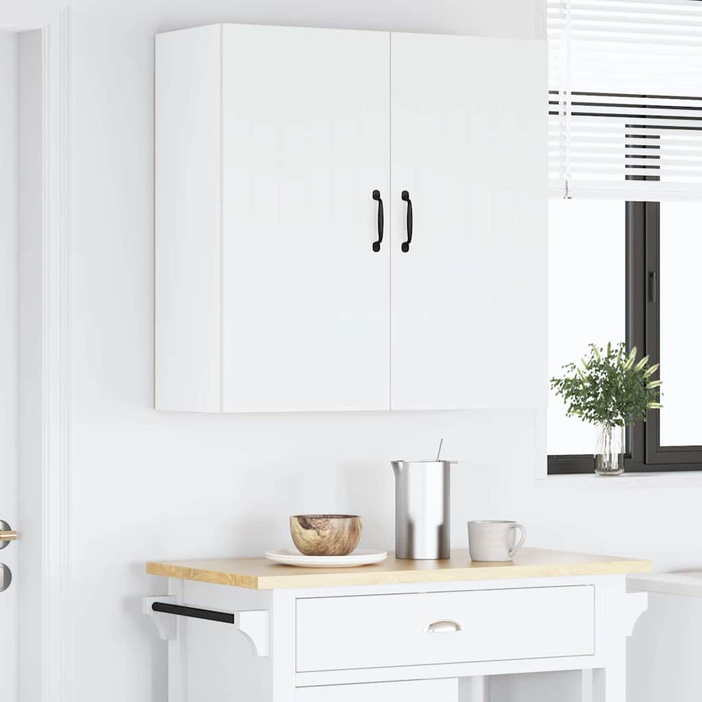 Kitchen Wall Cabinet White 80 x 31 x 80 cm Engineered Wood