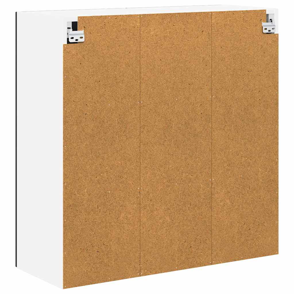 Kitchen Wall Cabinet Black 80 x 31 x 80 cm Engineered Wood