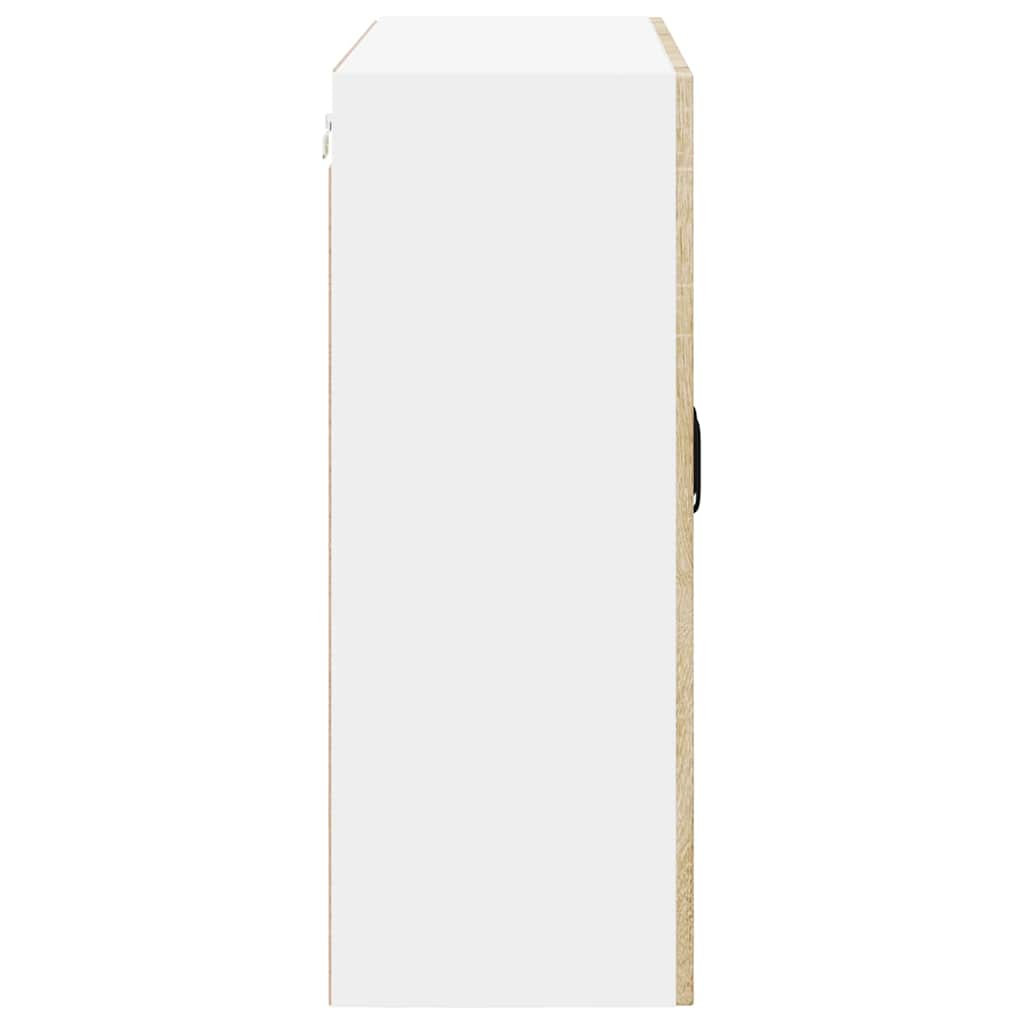 Kitchen Wall Cabinet Sonoma Oak 80 x 31 x 80 cm Engineered Wood