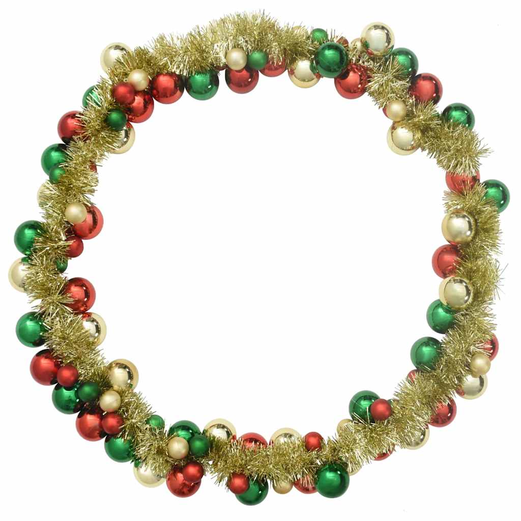 Christmas Ball Garland Multicolour 186 cm Polystyrene