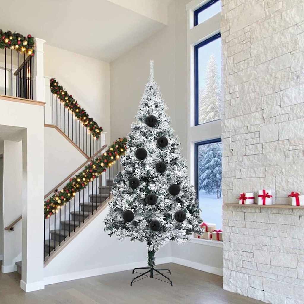 Christmas Bauble Set 4 pcs Black