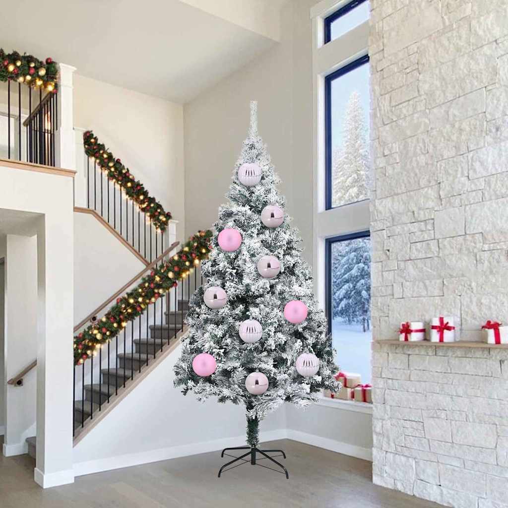 Christmas Bauble Set 3 pcs Pink