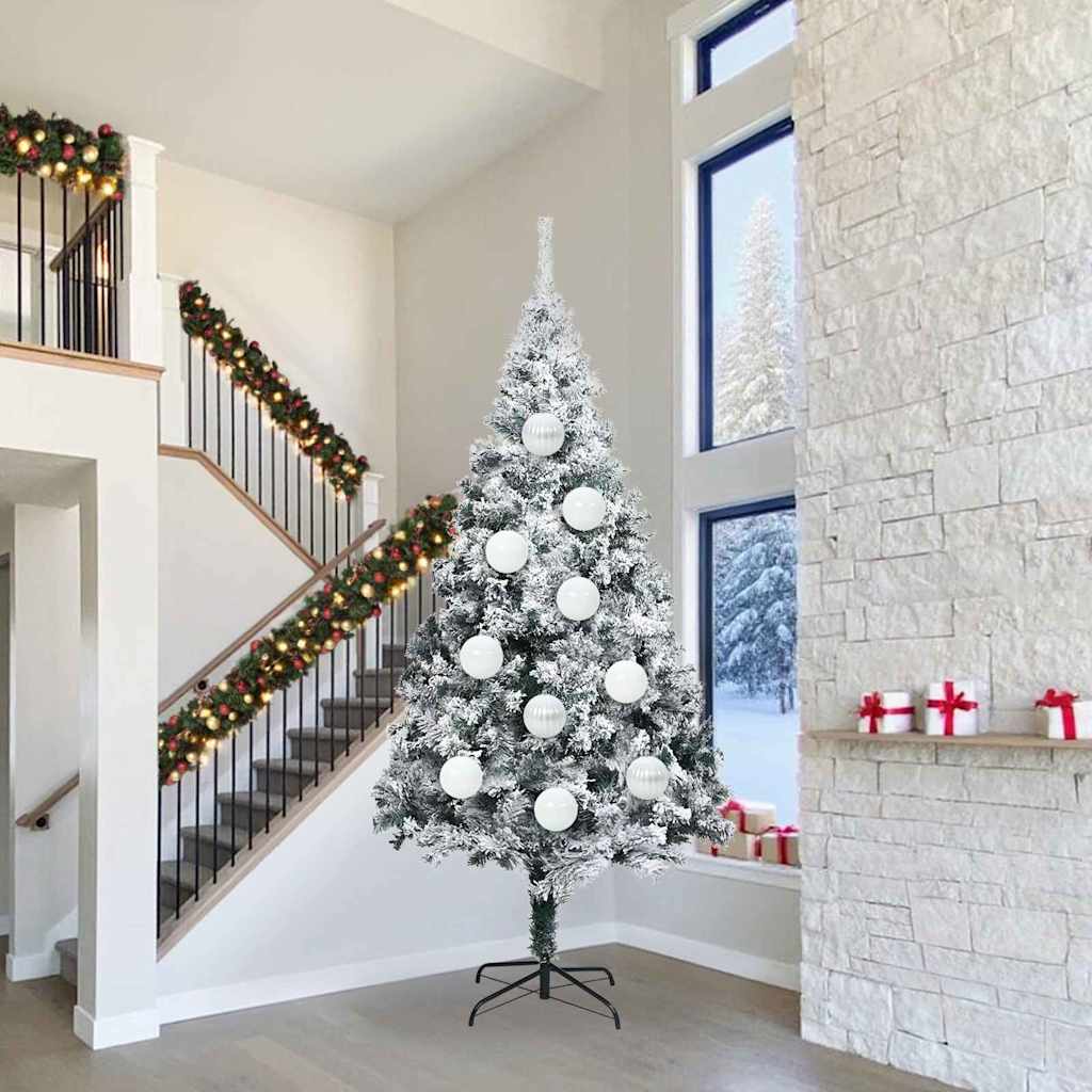 Christmas Bauble Set 4 pcs White