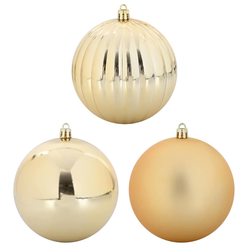 Christmas Bauble Set 9 pcs Gold