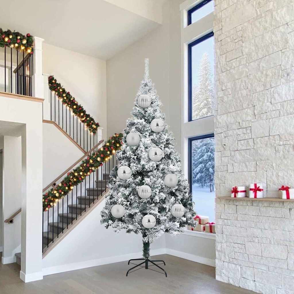 Christmas Bauble Set 3 pcs Silver