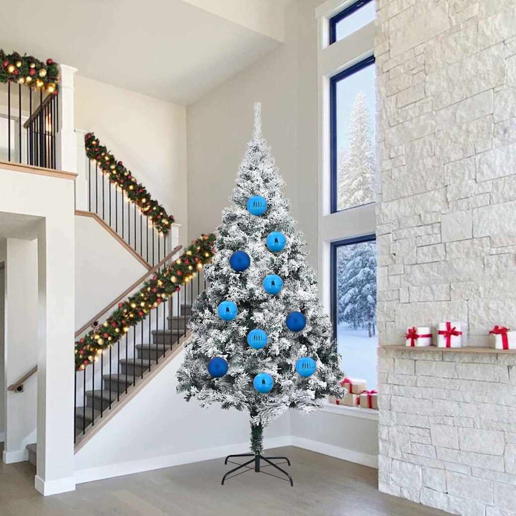 Christmas Bauble Set 4 pcs Blue