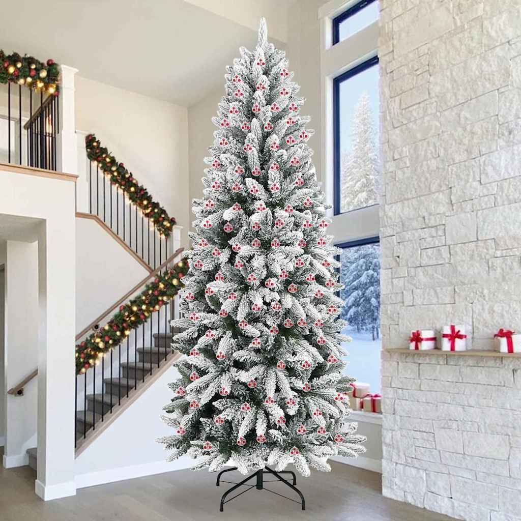 Christmas Bauble Set 200 pcs Transparent Ø 5 cm