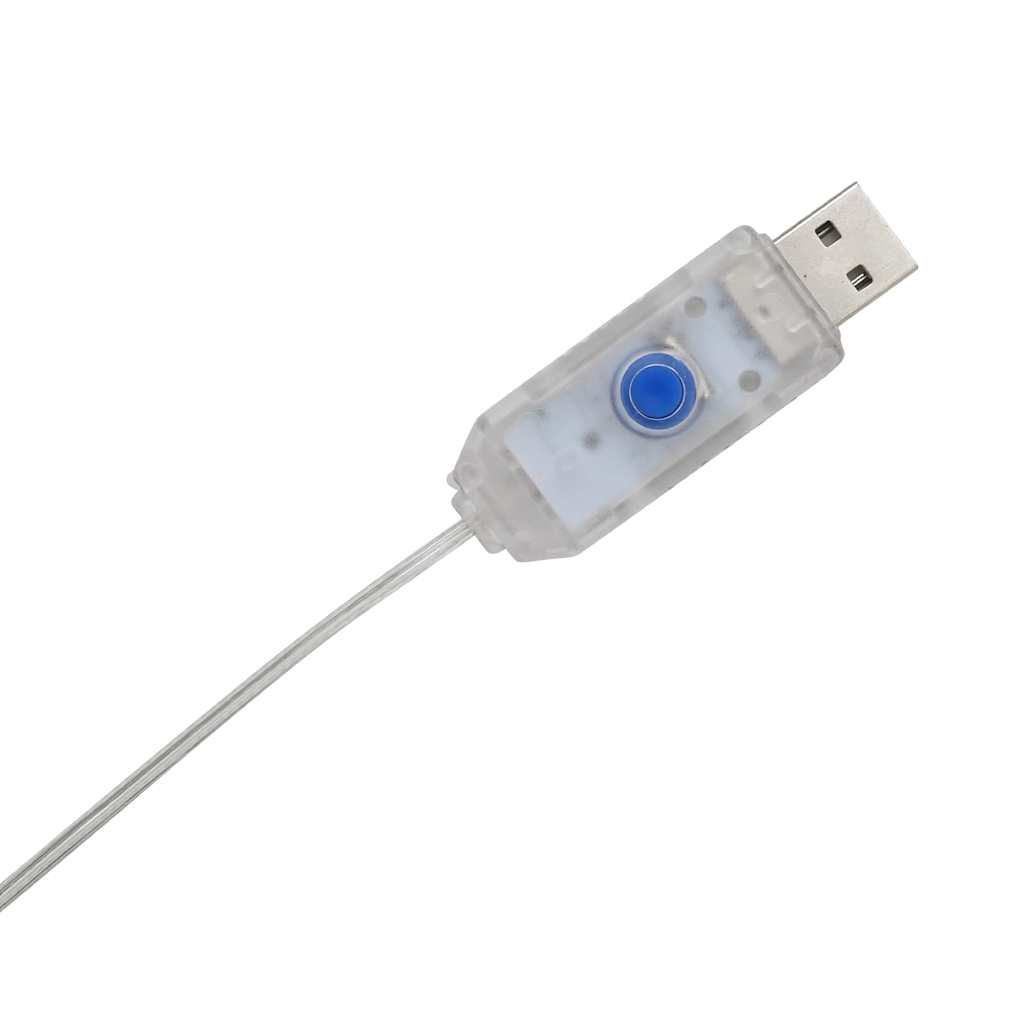 Lighted Santa Claus Warm White 62 x 70 cm Tinsel Fabric