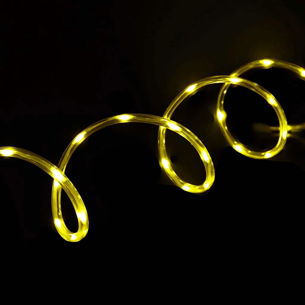 Rope Light with 2400 LEDs Warm White 100 m PVC