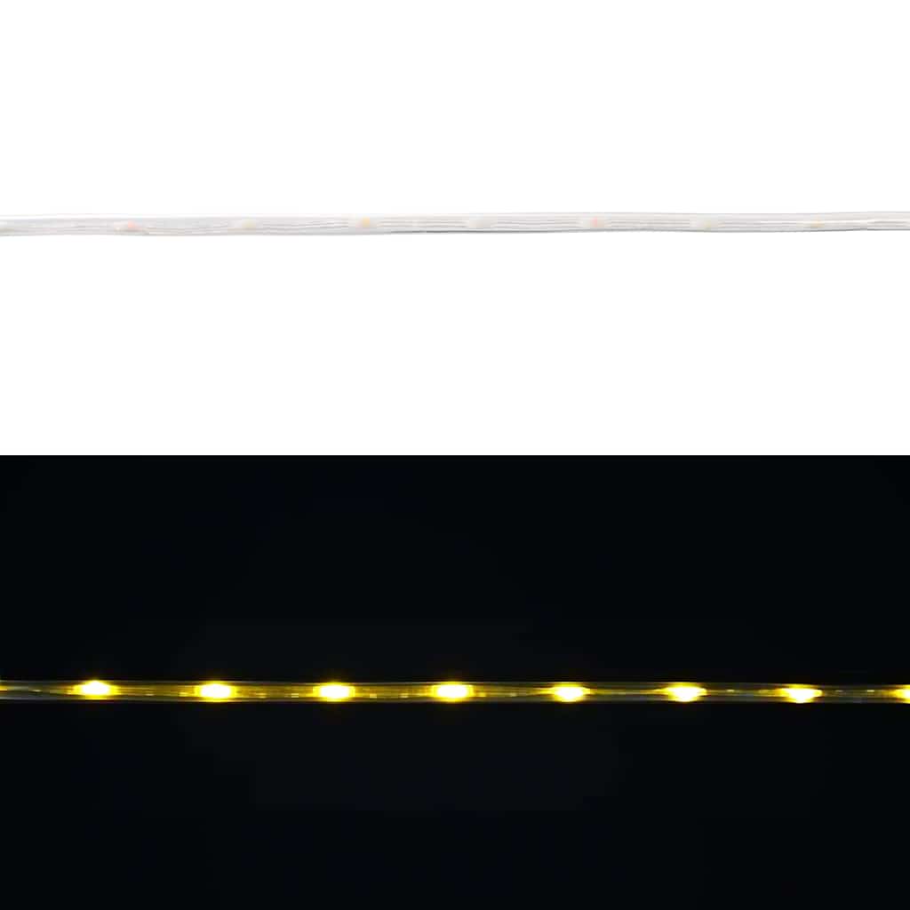 Rope Light with 1200 LEDs Warm White 50 m PVC