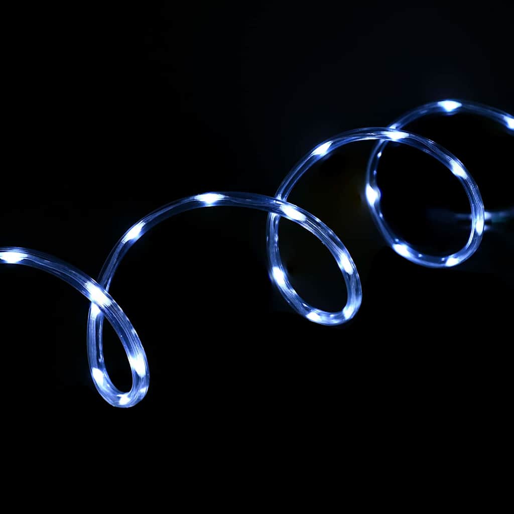 Rope Light with 240 LEDs Cold White 10 m PVC