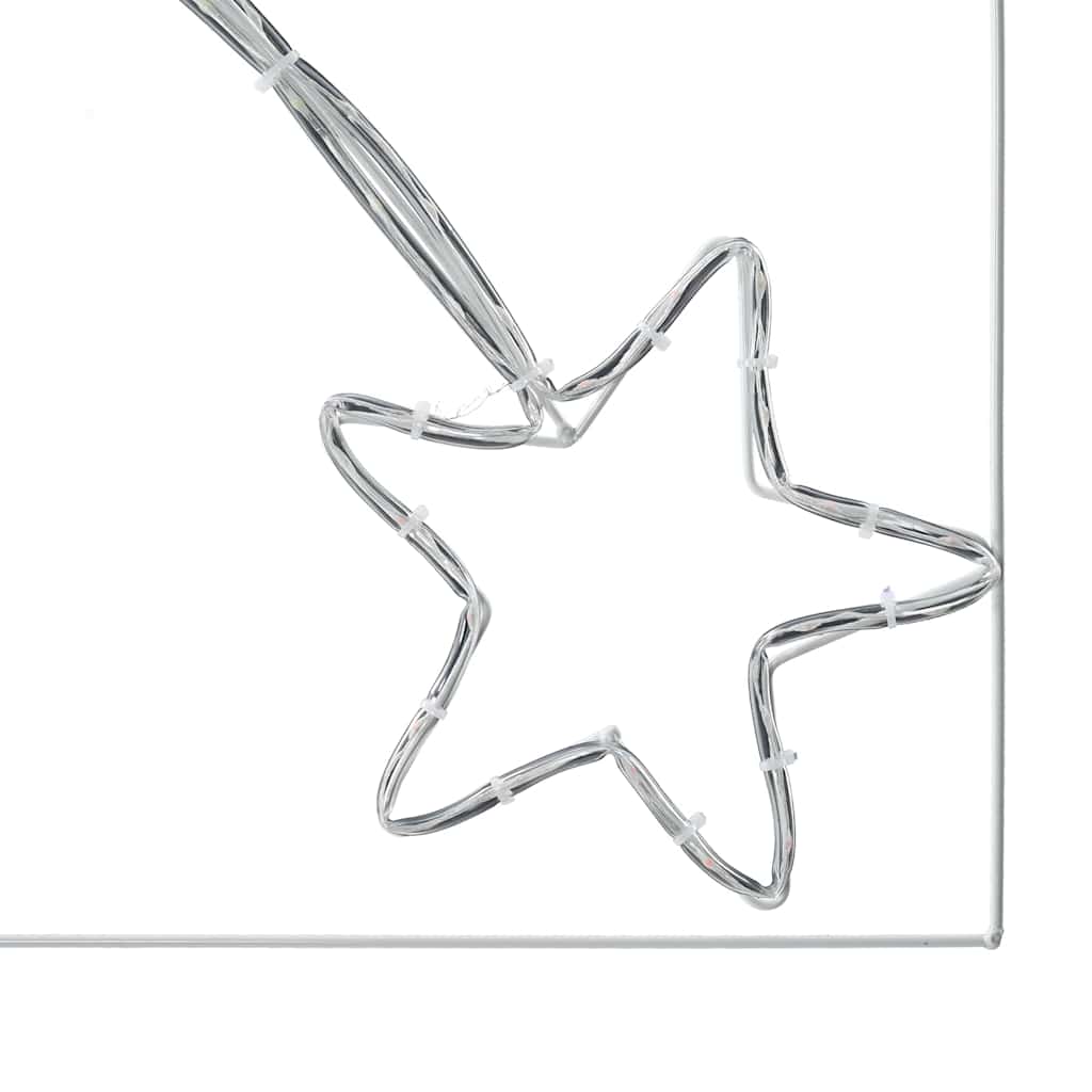 Christmas Star with 432 LEDs Multicolour 180 x 57 cm PVC