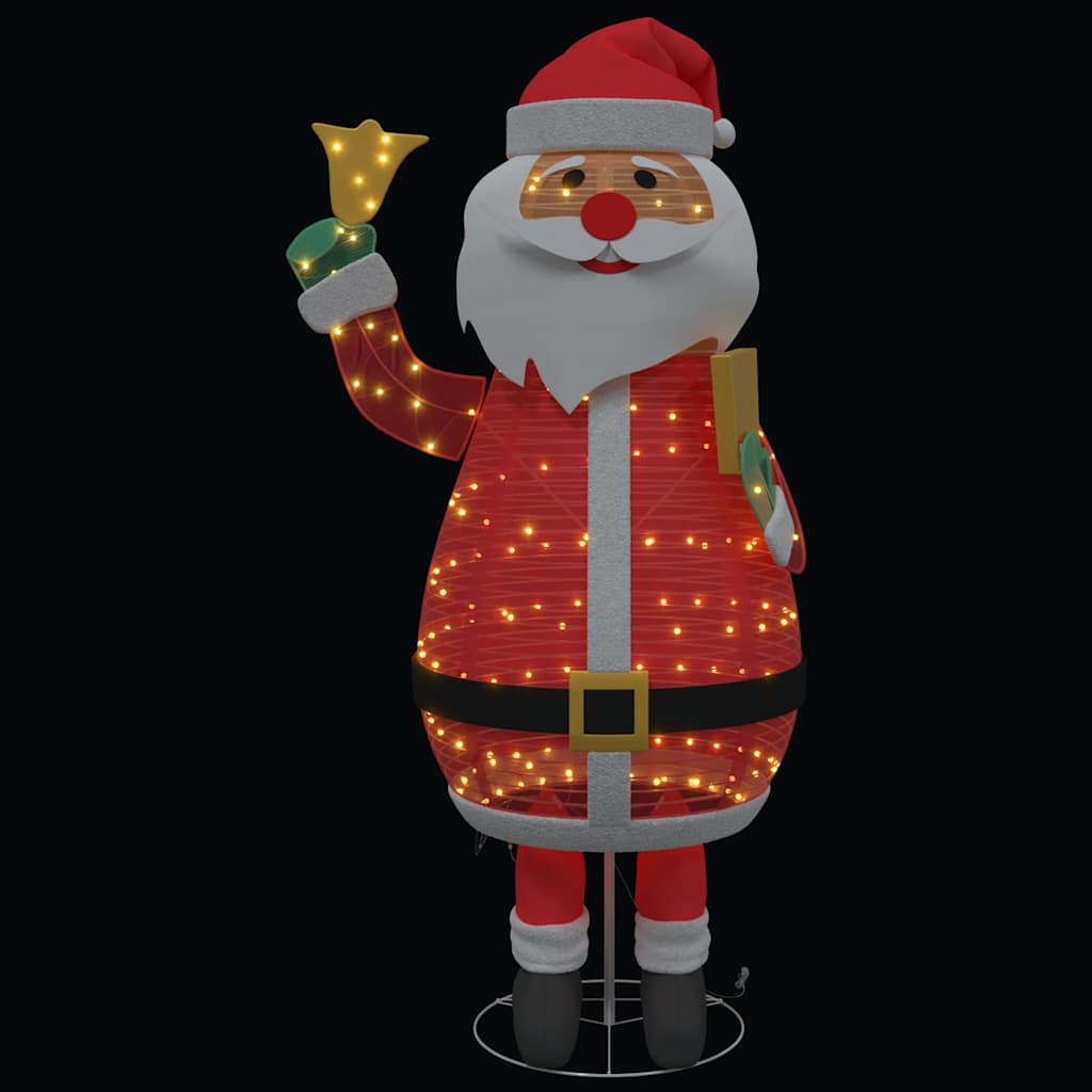 Christmas Santa Claus Warm White 100 x 180 cm Fabric