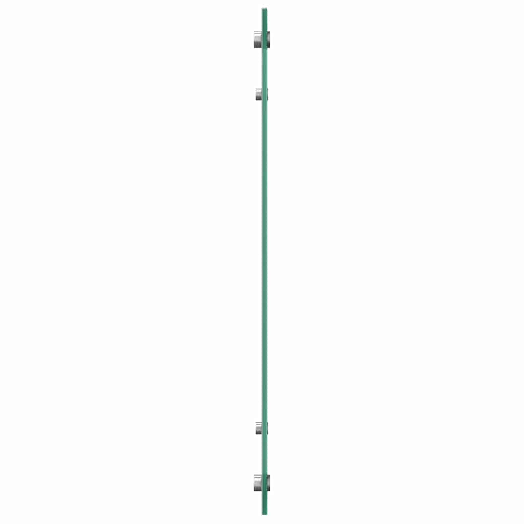 Kitchen Backsplash 2 pcs Light Grey 80 x 60 cm Tempered Glass