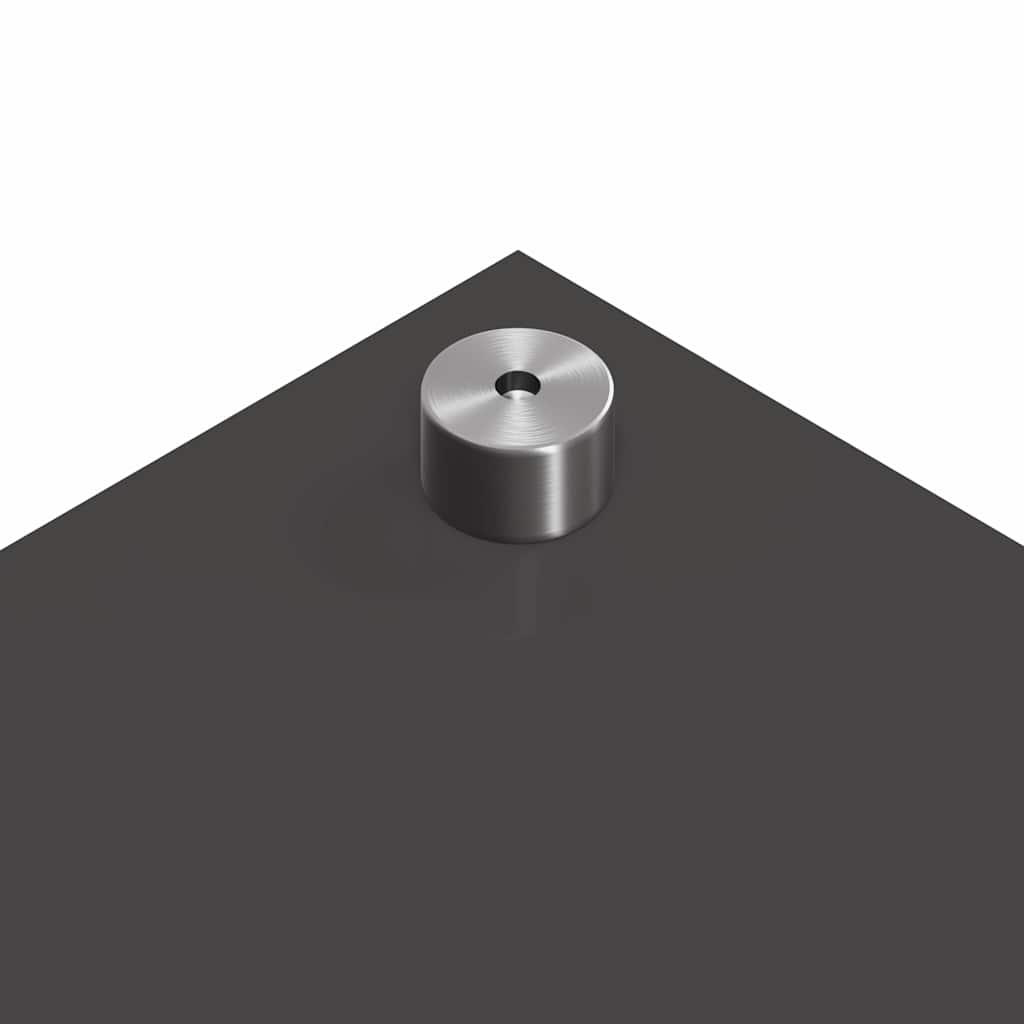 Kitchen Backsplash 2 pcs Dark Grey 90 x 60 cm Tempered Glass