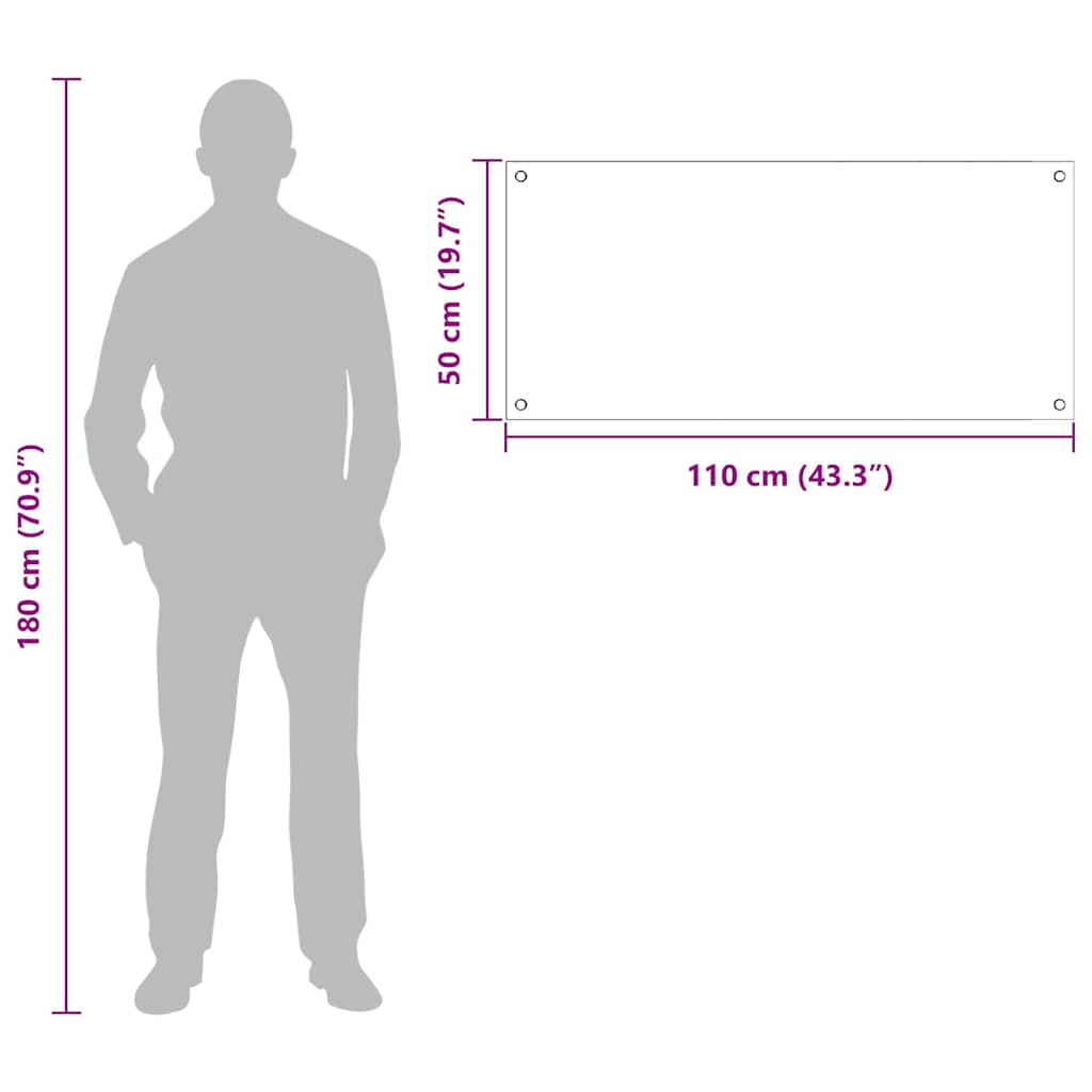 Kitchen Backsplash 2 pcs Black 110 x 50 cm Tempered Glass