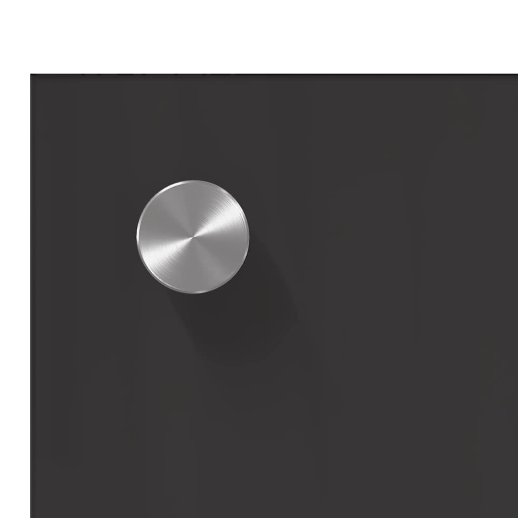 Kitchen Backsplash 2 pcs Dark Grey 110 x 60 cm Tempered Glass