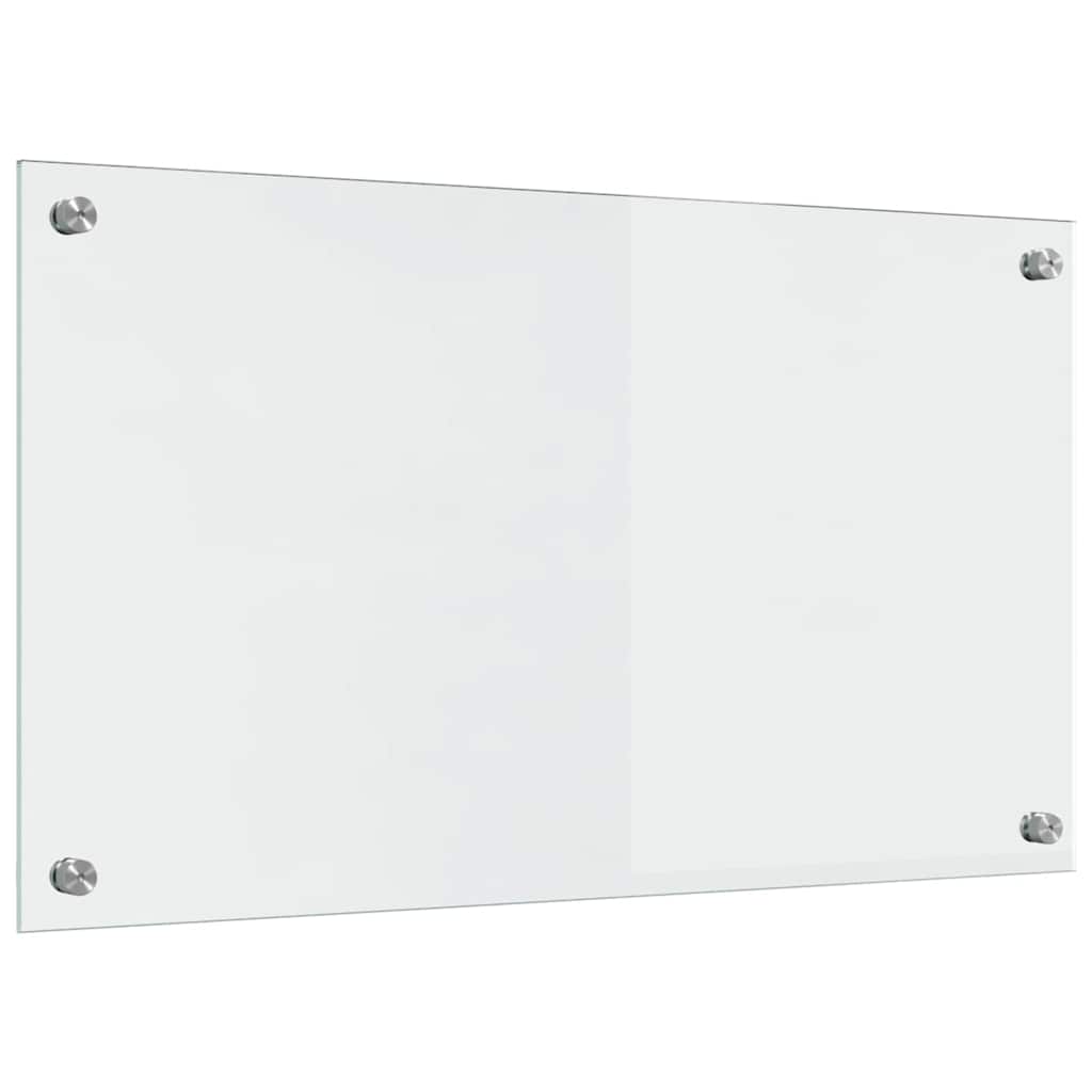 Kitchen Backsplash Transparent 70 x 40 cm Tempered Glass